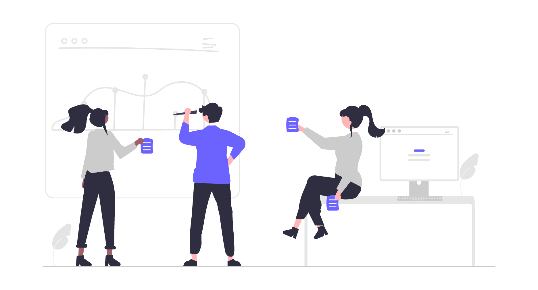 Team Collaboration Illustration